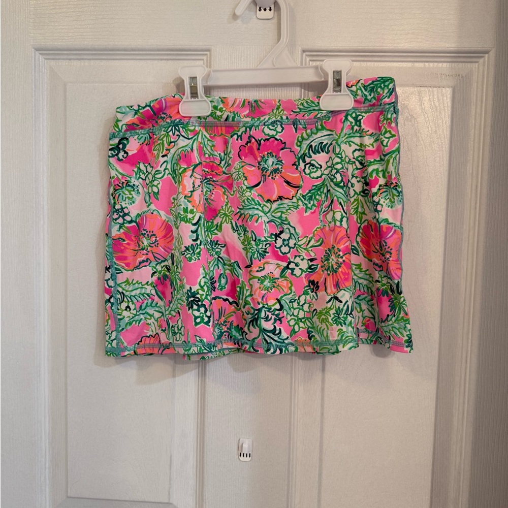 Lilly Pulitzer GIRLS Vibrant Floral Mini Skirt